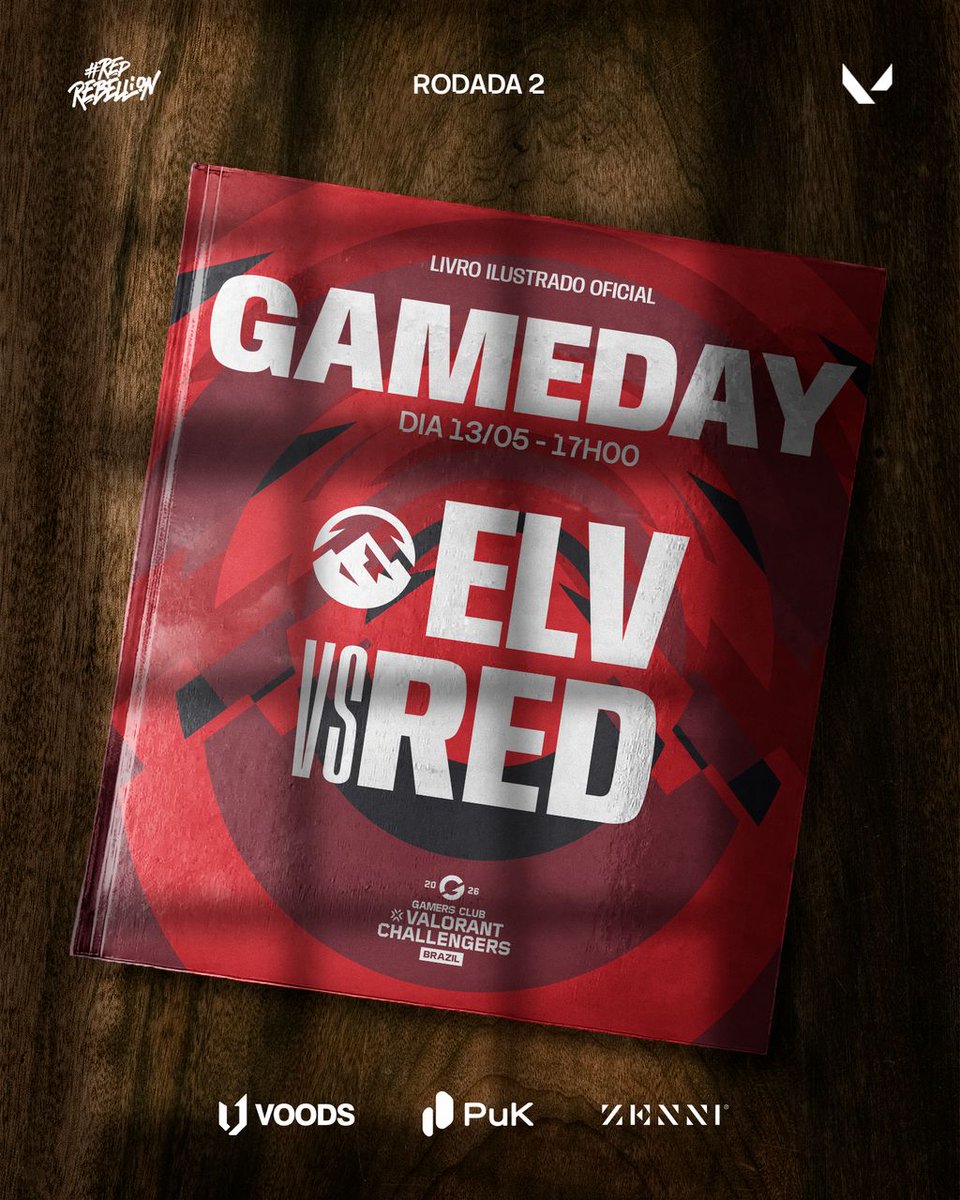 ElevateGG_BR's tweet photo. Vamos em busca da primeira vitória. 🧠 

Dia de jogo no Challengers Brazil vs RED Canids pela rodada 2 no Grupo B às 17h.

VAMOS! 🫵 

#ElevateVAL | #RedRebellion https://t.co/bKW35CadQK