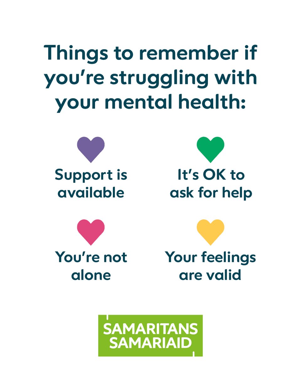 SamaritansCymru's tweet photo. Whatever you’re facing, we’re here to listen #MentalHealthAwarenessWeek Beth bynnag rydych chi’n ei wynebu, rydyn ni yma i wrando #WythnosYmwybyddiaethIechydMeddwl
You can talk to us day or night on 116 123 neu i siarad â ni yn Gymraeg ffoniwch 0808 164 0123 (7pm - 11pm bob dydd) https://t.co/chKNOoxZqo