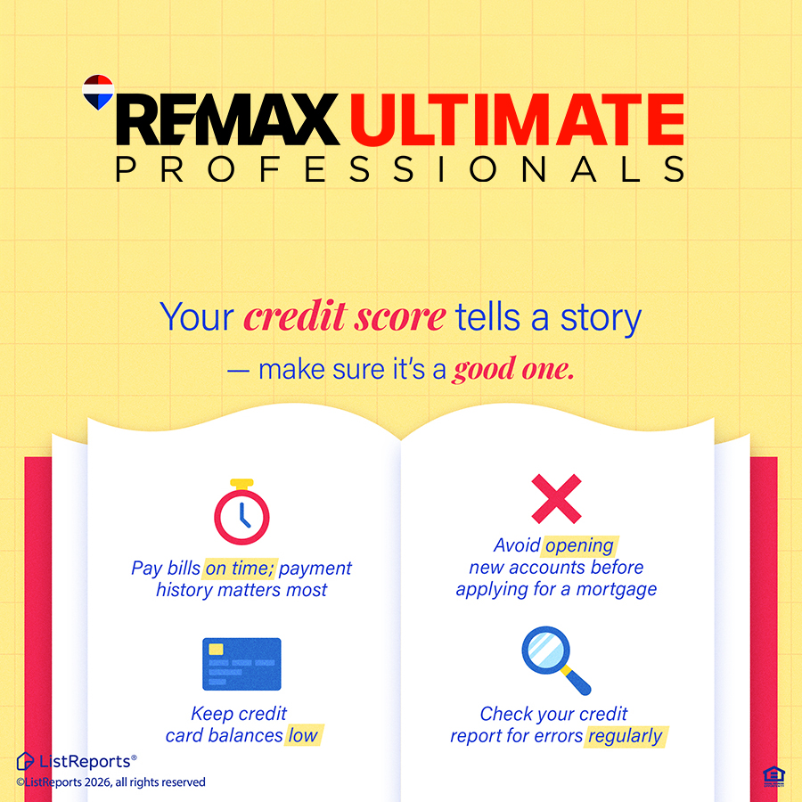RemaxUltProfes's tweet photo. Your credit is one of those behind-the-scenes factors that can really shape your homebuying journey. 🏡✨ Want to hear a breakdown of your options? Connect with a REMAX Ultimate Professionals broker today! #REMAXUltimateProfessionals #Finance https://t.co/AlISCXr3nS