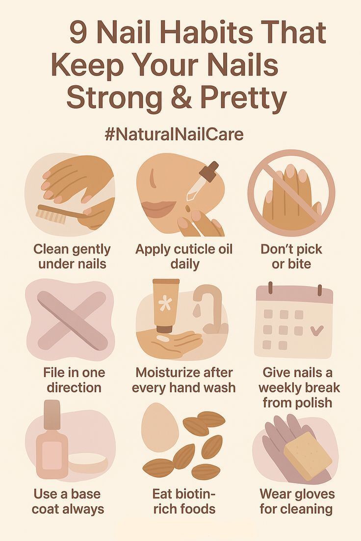 InnovationsofNJ's tweet photo. Here things you can do to help keep your nails strong and healthy. #InnovationsofNJ #NailCare https://t.co/q5N2Tq7dS8