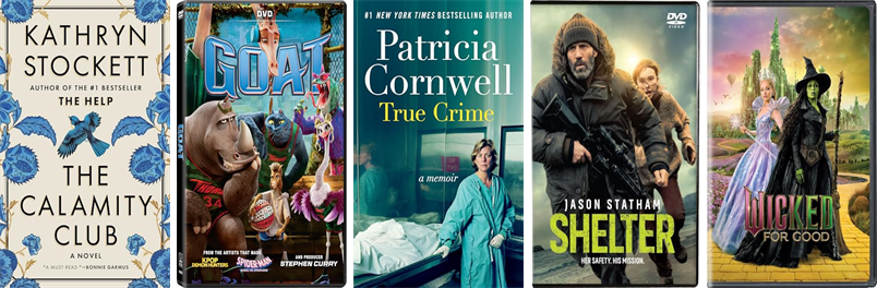 SheridanPLib's tweet photo. This week the Sheridan Public Library has 21 new books and five new movies.  New items include The Calamity Club. https://t.co/Nrx0CcdWUD https://t.co/kIH4he9x5O