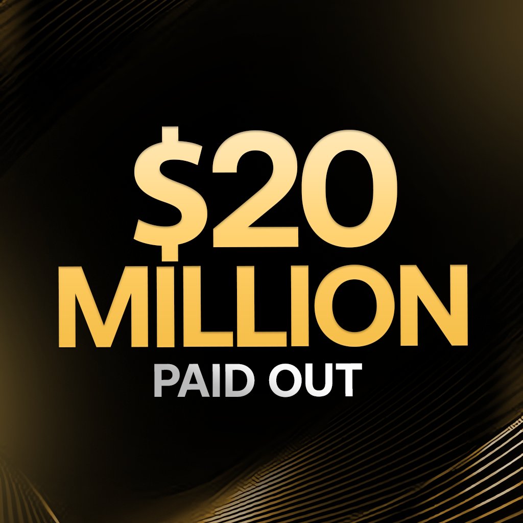 JamesDanielOlu1's tweet photo. $20 MILLION is not a joke 
Congratulations to all the @GoatFunded traders @EdwardXLreal

Come join us here https://t.co/V5LZjgkb5R