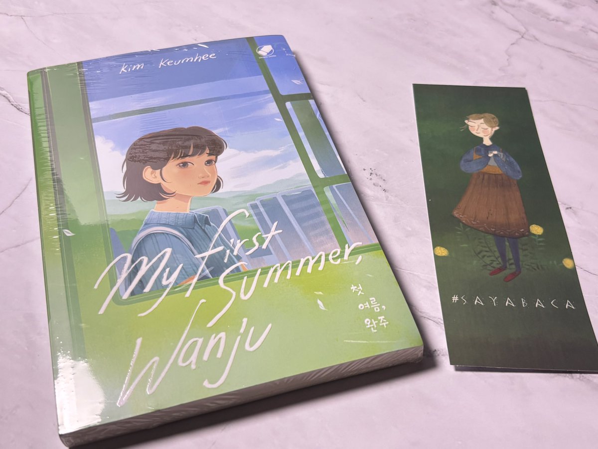 melaardhi's tweet photo. MISIIII PAKEEEET 📦📦📦‼️

Kedatangan paket hadiah giveaway dari @danggeunbooks dan @Penerbit_BIP ! 
Isinya buku My First Summer Wanju. Selain buku, ada bookmark dan ada notesnya jg. sweet sekali🥹

SENANG SEKALIIIII ! TERIMA KASIH DANGGEUN BOOKS DAN PENERBIT BIP!
😭💗😭💗😭💗 https://t.co/WXCBu1sORr