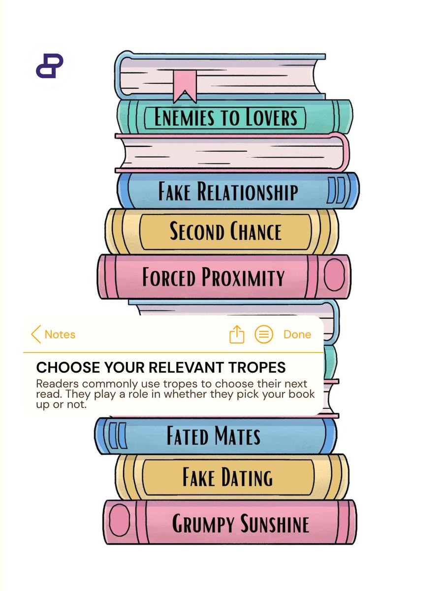 BookStreet_'s tweet photo. Readers no longer search by genre anymore.

That’s why clear book details matter. Your description, cover, tropes, and themes all help readers understand your book and find stories they are more likely to enjoy. 💜 https://t.co/7u1uAbcqCU