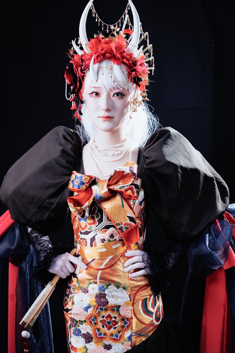 kinuno_cos's tweet photo. #川越妖怪まち歩き
 #川越百鬼夜行
 📸：とらいぽっずさん(@tripods_camera )
撮影していただきました〜✨✨ https://t.co/5YcdHjH3i7