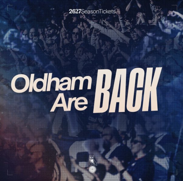 Oldham Athletic Supporters Foundation tweet media