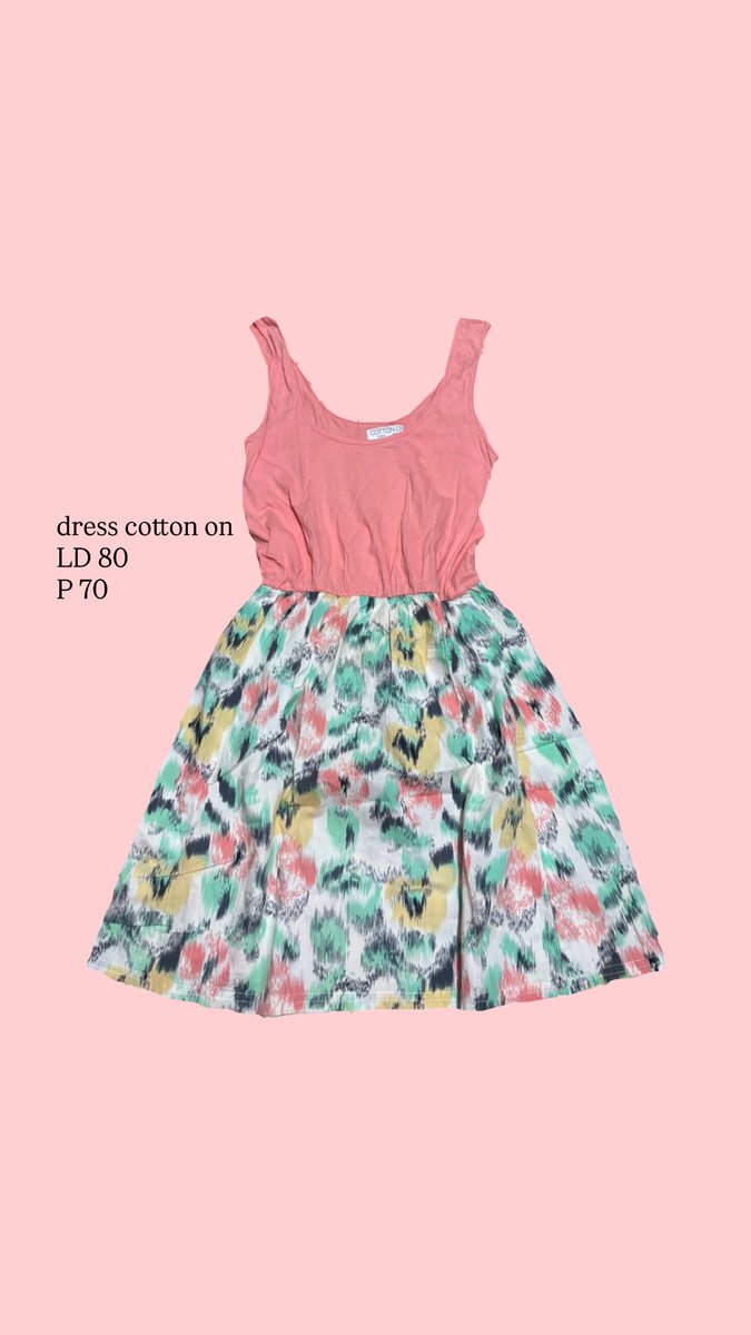 miciiwwstuff's tweet photo. list harga :
dress cotton on 55k
dress bunga” new (tp butuh cuci krna pas cobain kena makeup dikit) 70k
dress kotak” 35k
turtleneck uniqlo 85k

jakbar
bisa cod oyen https://t.co/0TsdaYHqe9