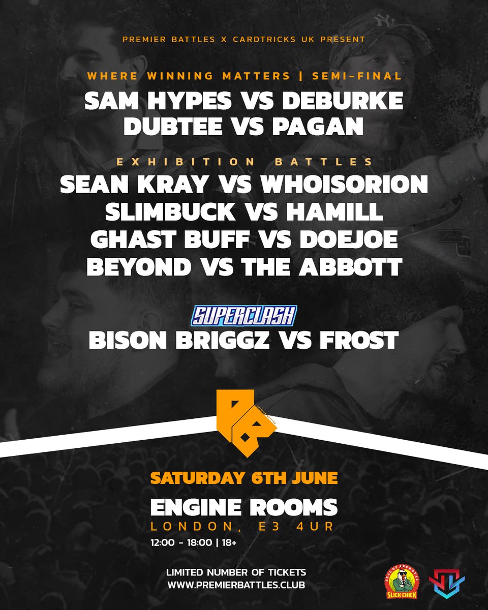 PremierBattle's tweet photo. JUNE IS ABOUT TO BE A WAR!

You can't escape The Pit!

Very limited number of tickets remaining.
https://t.co/KhBntfHZwJ