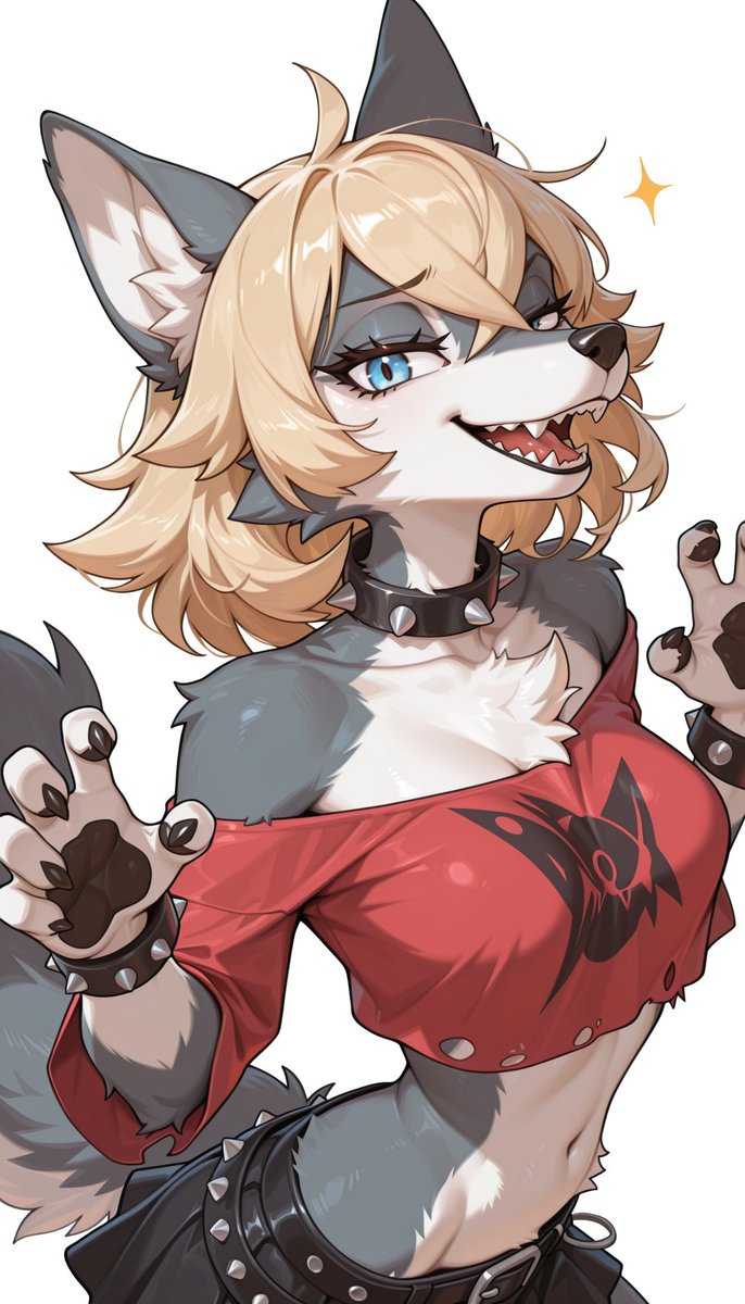 FurryVerseAI's tweet photo. Teeth out, claws ready, and 100% focused on making you blush 😈
#aifurry #furryart #furryedit #furryarts https://t.co/etj9oCcjNx