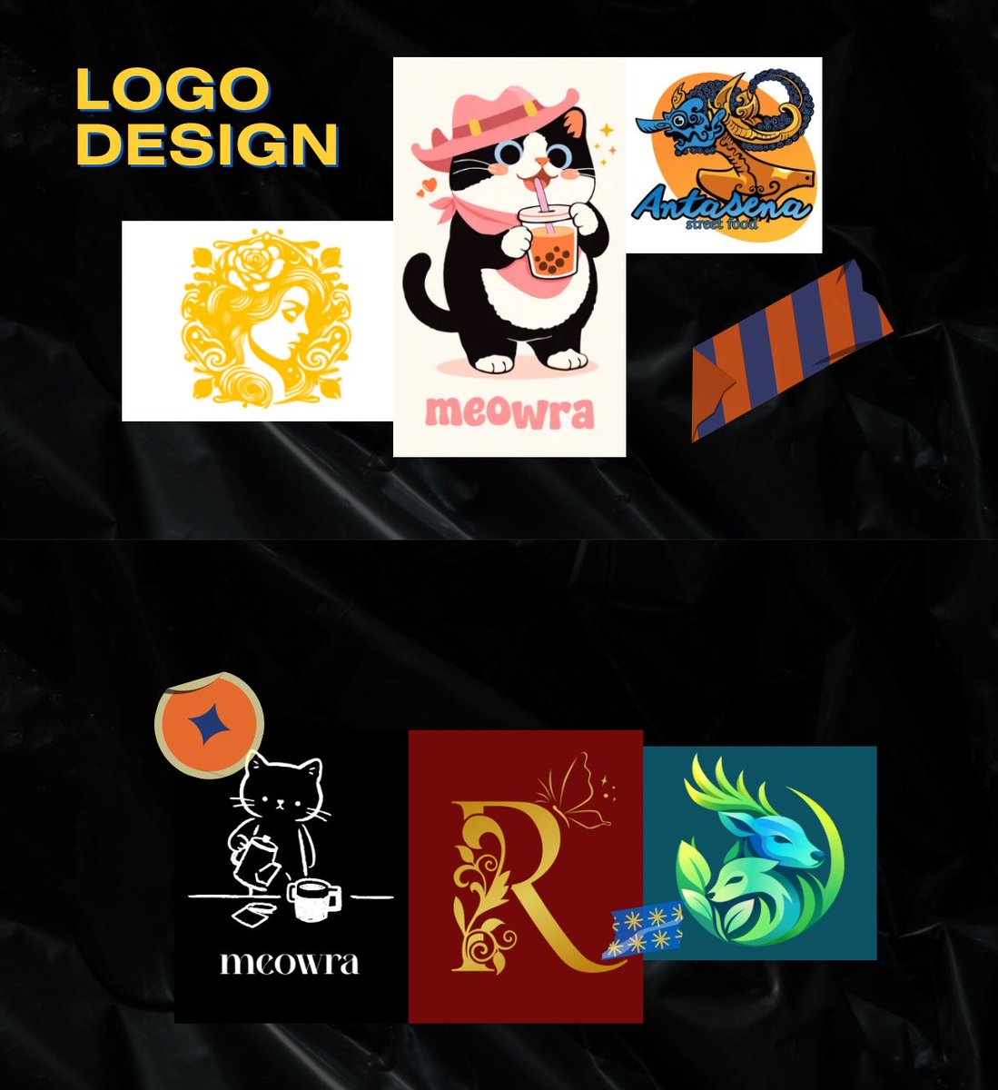 awwchan58's tweet photo. @zeyahere Aku biasa handle branding + logo kak, kalau lagi cari, boleh aku bantuin start 35k 🙌 https://t.co/zzUqHc9H5K