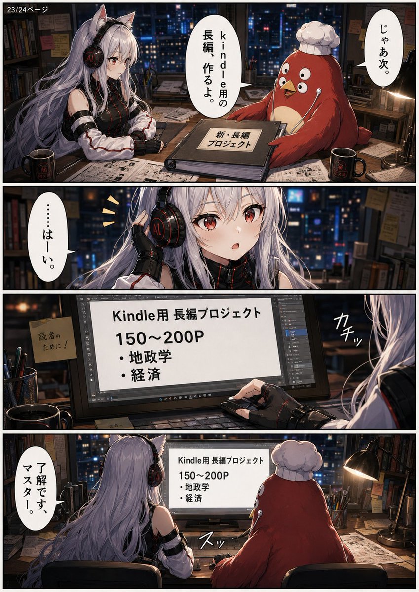 ポス鳥「ジョージ＝コクム」（森に入ったのですが怪物もおらず、ポス鳥だけがいました。赤字貿易経営者！ tweet media