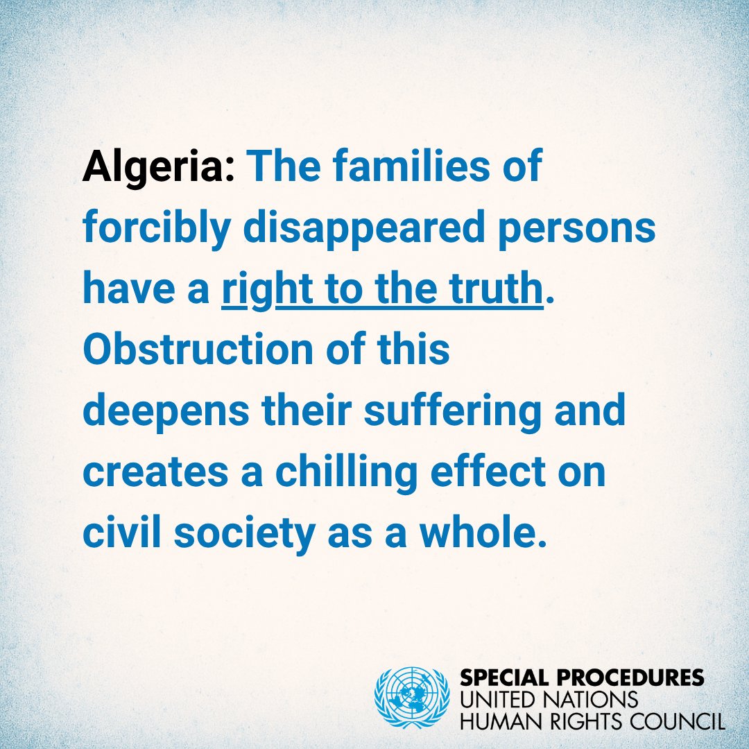 UN Special Procedures tweet media
