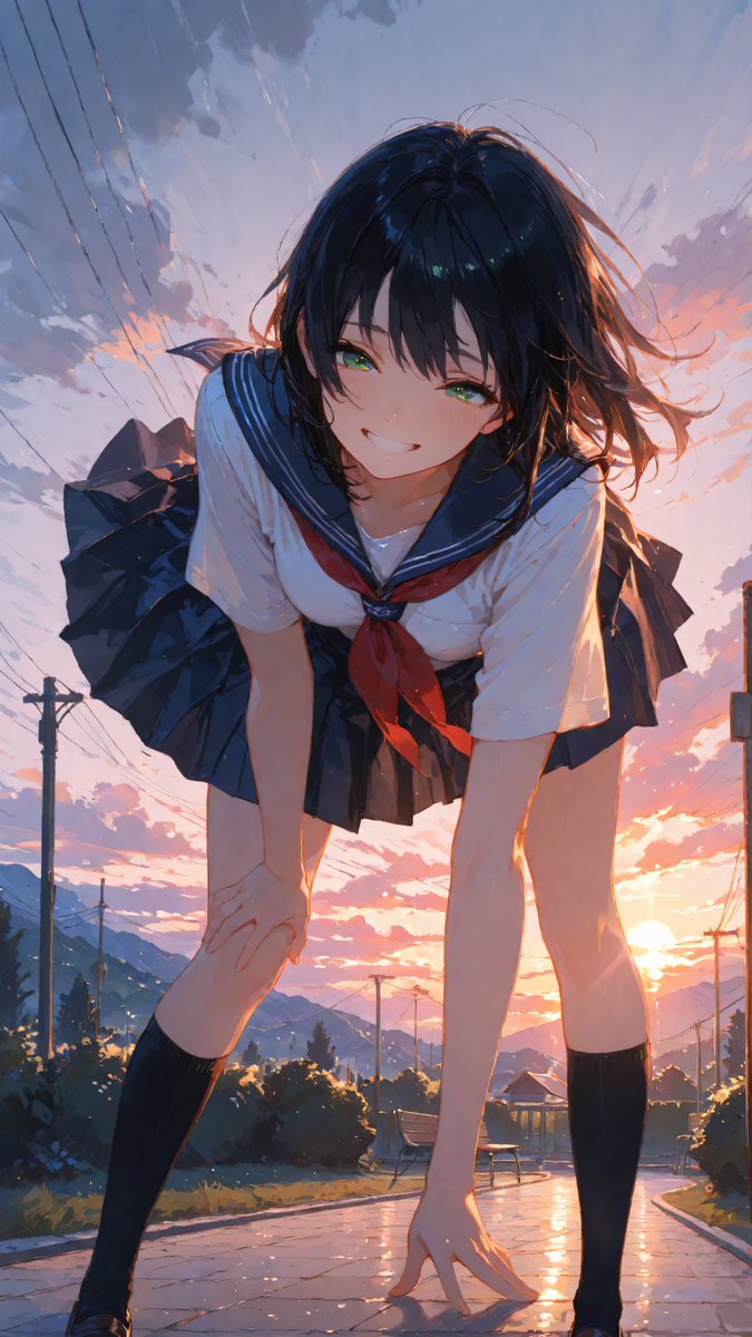 Ai★ページ AIart #AIイラスト SFW anime illustration. No sensitive content.