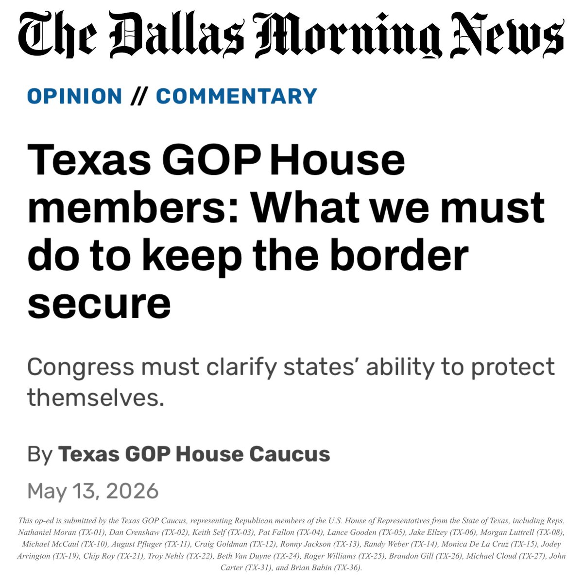 Rep. Jodey Arrington tweet media