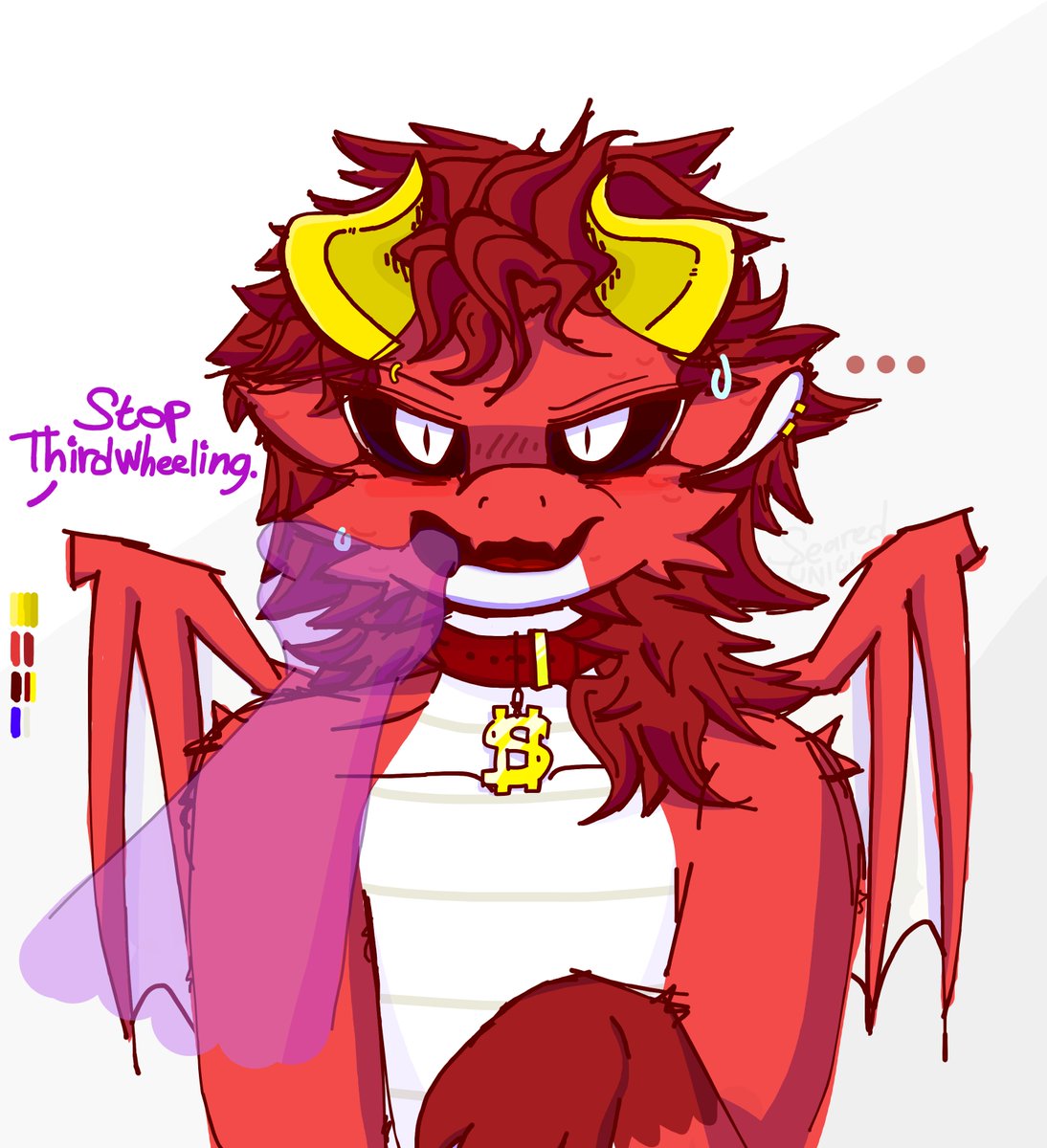SearedUnigi's tweet photo. what is he gonna do

#smilingcritters #smilingcrittersAU #seethatitsAU #simonsmoke #simon #nightmarecritters #payday #catnap #furry #ig https://t.co/5tWFnSR5J1