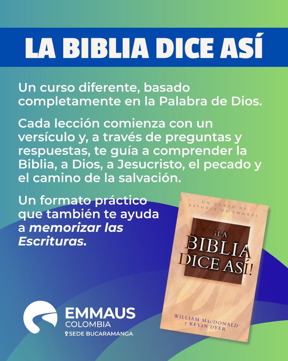 fmNitrostereo's tweet photo. El Instituto Bíblico Emaús existe Desde 1942 ha llegado a más de 100 países, formando  y fortaleciendo la fe. En Colombia se inició hace más de 35 años. distribuyendo 10.000 cursos anualmente.    communicate  ya!!  al 315 541 3229 https://t.co/dJsWXNp5LT