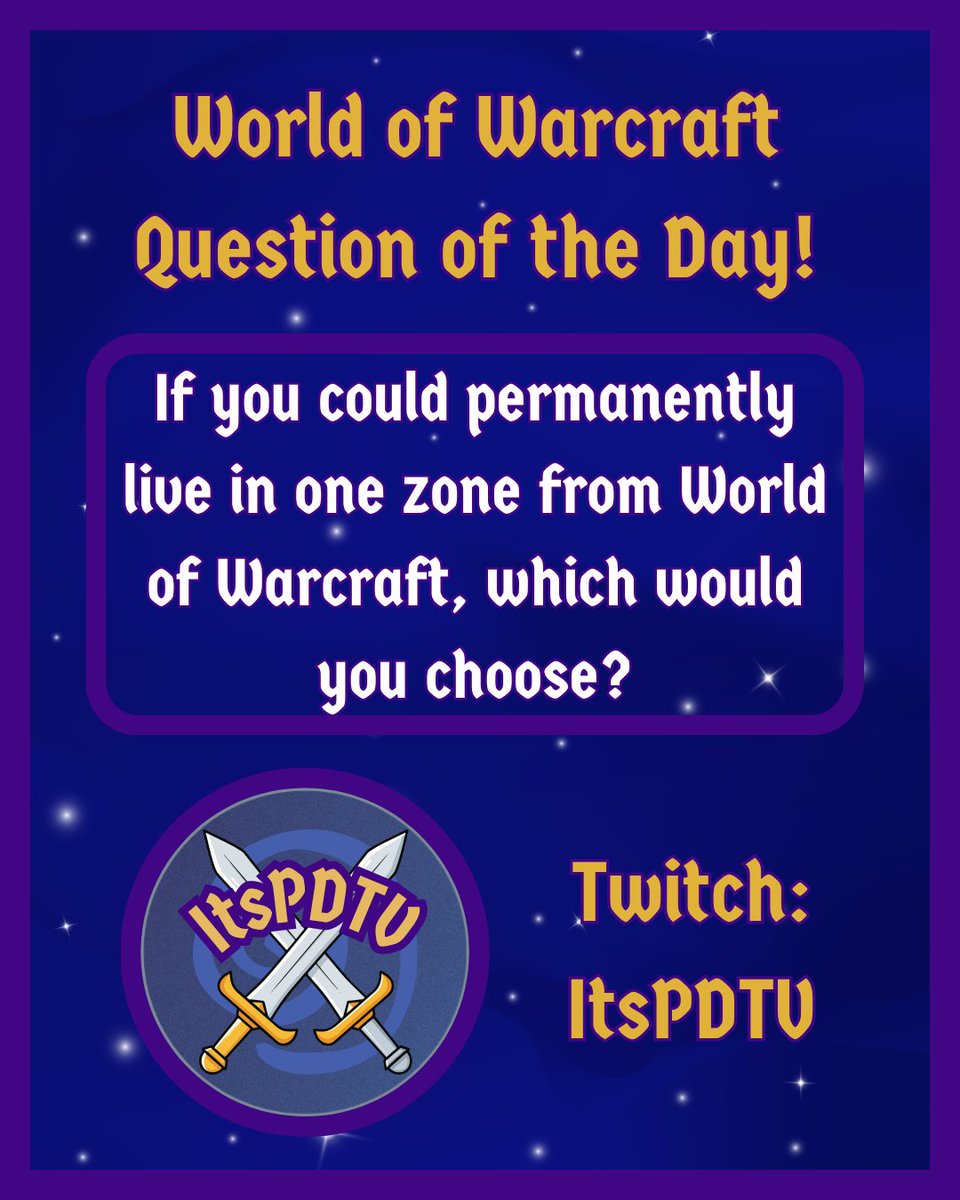ItsPDTV (World of Warcraft Creator) tweet media