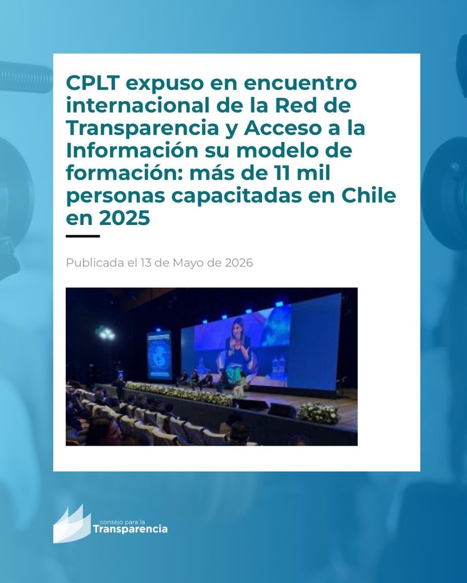Consejo para la Transparencia 🇨🇱 tweet media