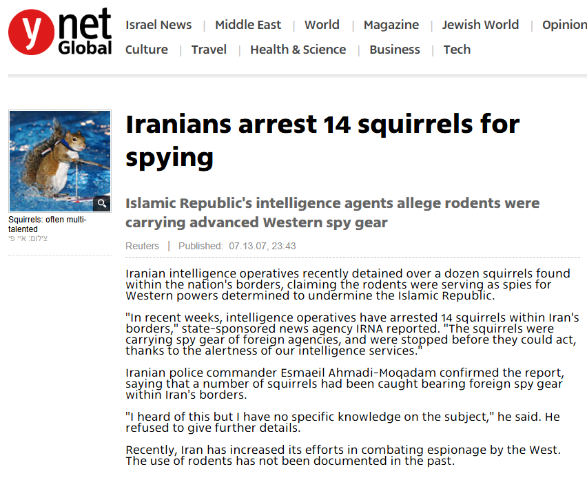 The Mossad: Satirical and Awesome tweet media