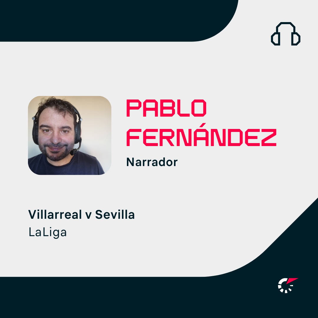 PjFergon's tweet photo. Desde las 19.00 (hora peninsular de España) te cuento el @VillarrealCF vs @SevillaFC de @LaLiga en
@FlashscoreES,@besoccer_ES y @soccerway

Haz clic en los 🎧auriculares desde tu 📱dispositivo móvil u 💻ordenador 

Enlace en el primer comentario👇 https://t.co/IEStmRgcVL