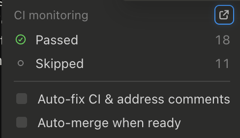 liamdanielduffy's tweet photo. @ClaudeDevs @bcherny can you split this into two options? 

I want Claude to auto-fix CI - I don't want it to post comments on my behalf https://t.co/dbp2xU4kNF