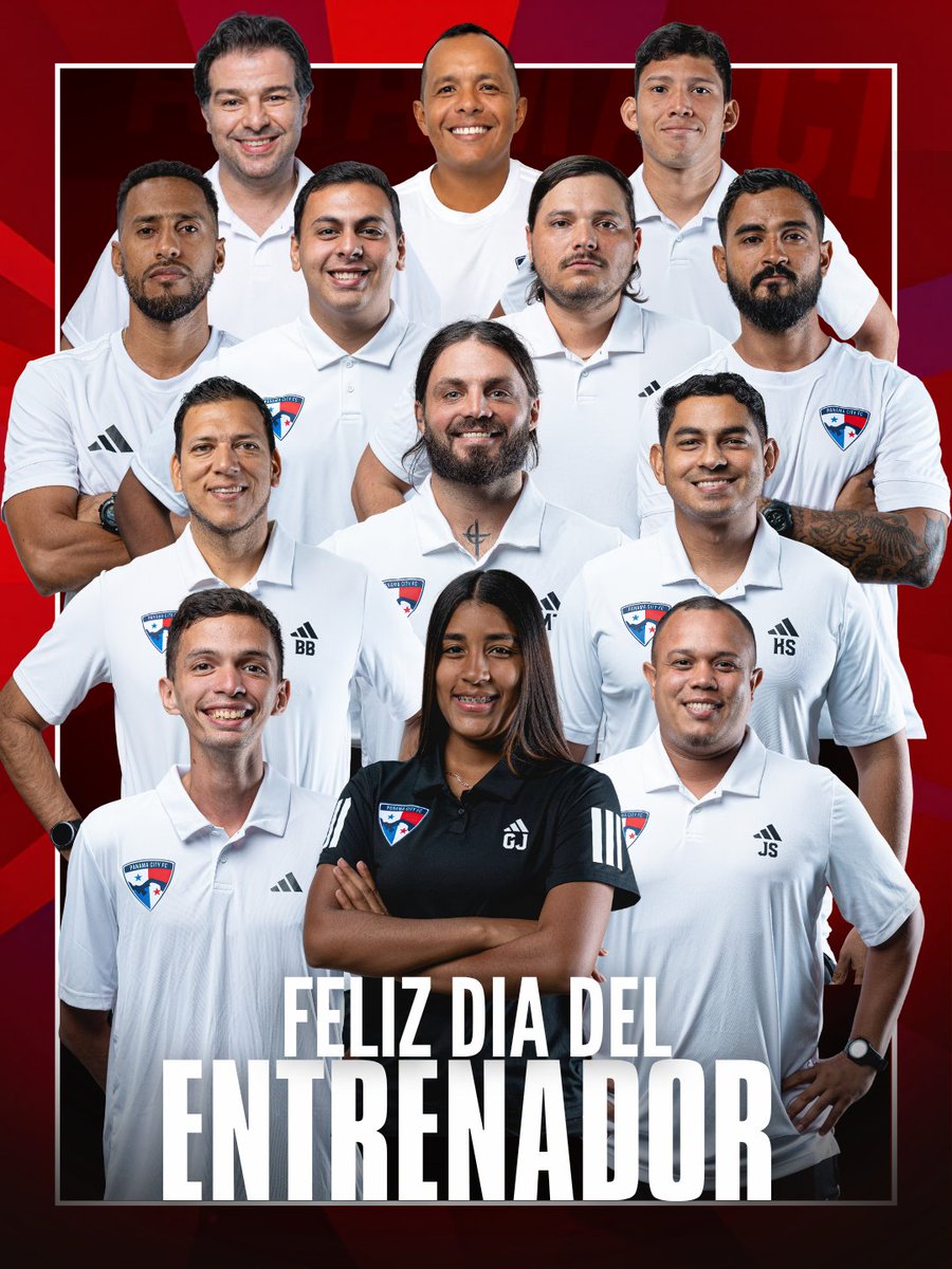 panamacityfc_'s tweet photo. 𝗙𝗘𝗟𝗜𝗭 𝗗𝗜́𝗔 𝗗𝗘𝗟 𝗘𝗡𝗧𝗥𝗘𝗡𝗔𝗗𝗢𝗥 🧑‍🏫⚽️
Hoy celebramos a quienes defienden este escudo desde el trabajo, la pasión y el compromiso.
Gracias por creer en el club, en sus jugadores y en esta familia que sigue creciendo día a día ❤️
#VamosCity https://t.co/O9oVbUg8Br