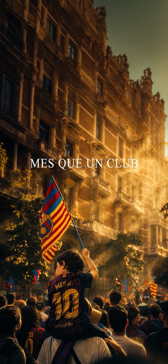 iiRz9's tweet photo. MÉS QUE UN CLUB 💙❤️ https://t.co/J6wwrtjSKr
