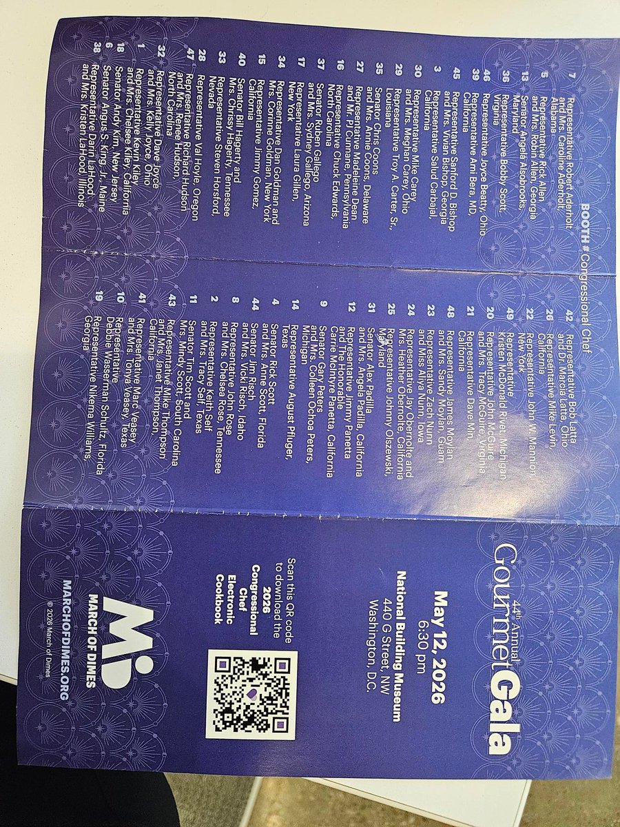 AFullerton10's tweet photo. Honored to work for @MarchofDimes who's Gala solicited 54 booths with Members/spouses/staff serving guests personal recipes in support of #maternalinfanthealth!  If you have never been, tell me so I can get you involved in 2027!

Best. Event. Ever.

#maternalhealth #infanthealth https://t.co/WyVchUE0is