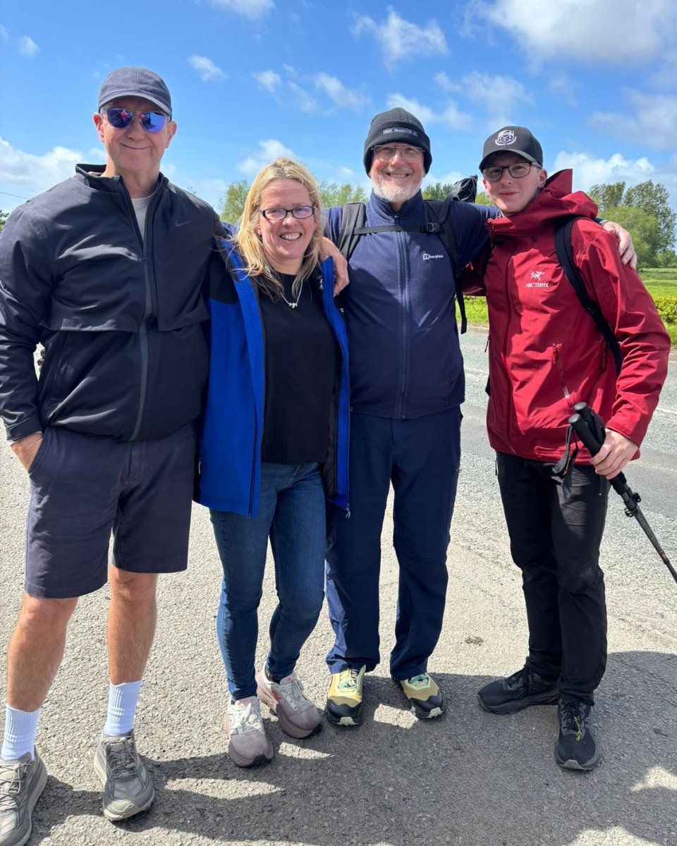Shortconstruct's tweet photo. Day 3: We’ve surpassed the halfway mark and have walked an incredible 123.35km! 👣

Today, we crossed into North Wales before reaching our destination: Abergele.

If you’d like to support us, please donate via our Just Giving page:
https://t.co/1PeQ50ZVnJ https://t.co/VXrOODTyWF