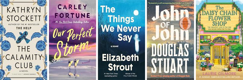 Granby_Library's tweet photo. This week the Granby Free Public Library has 26 new books.  New items include The Calamity Club, Our Perfect Storm, The Things We Never Say, John of John, The Daisy Chain Flower Shop, Famesick, Platform Decay, 1929, and Caller Unknown. https://t.co/IfAF6KWetL https://t.co/E5aaMH6PrJ