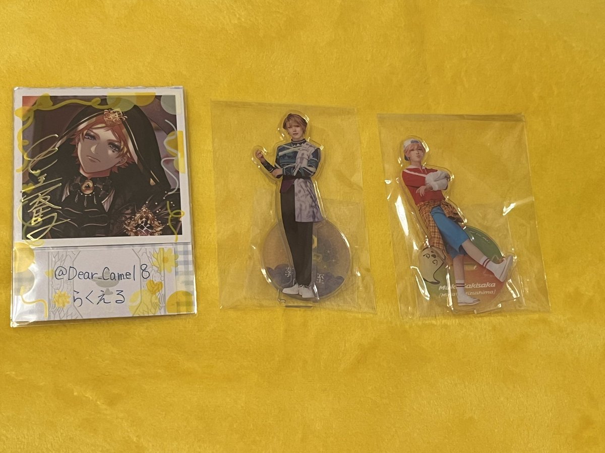 Dear_Camel8's tweet photo. 【交換】エーステ アクスタ アクリルスタンド

譲▶至 椋
求▶画像

全て決めたいためお時間いただく場合がございます。
求は買取も検討します。

お気軽にお声掛けください。

5/17 愛知 豊橋 会場にて手渡し https://t.co/Pq8W8keG7y