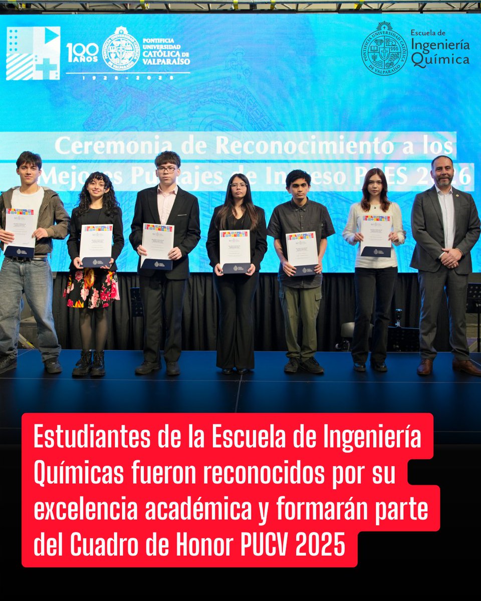 Escuela de Ingeniería Química PUCV tweet media