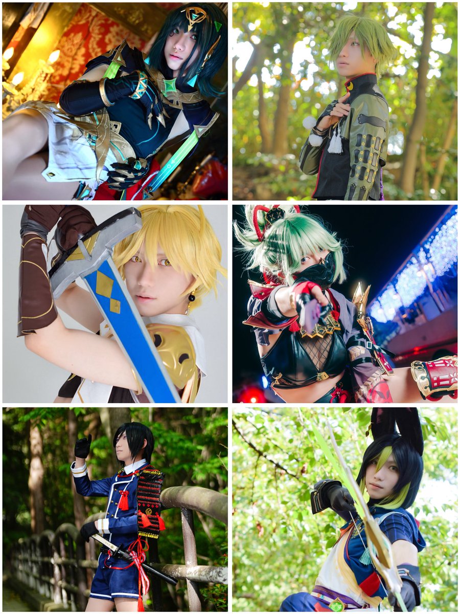 huhito0001's tweet photo. #私のコスプレ振り幅こんな感じです https://t.co/VhrSXC4Dl4