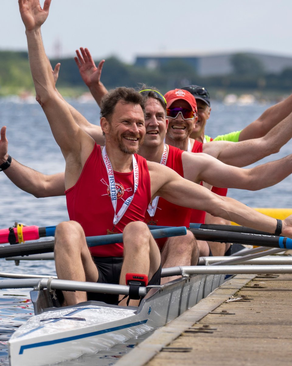 BritishRowing's tweet photo. Heading to the British Rowing Masters Championships? 🚣

With just one month to go, we want to hear about the very first time you stepped into a boat, to the highs, challenges, and milestones along the way. 

Let us know your stories below👇
https://t.co/j2nXwPUg7F https://t.co/PX7zbp6fQB