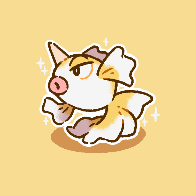 smearg's tweet photo. lil goldeen n seaking 🪙🐠 https://t.co/TrcYMys8mJ