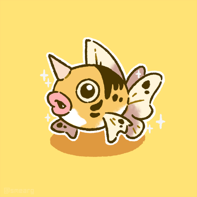 smearg's tweet photo. lil goldeen n seaking 🪙🐠 https://t.co/TrcYMys8mJ