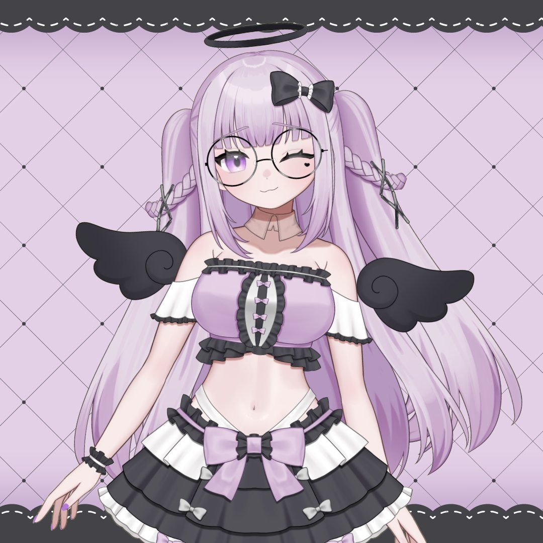 Cherub 💜🖤🎀| Necro♡Sync tweet media