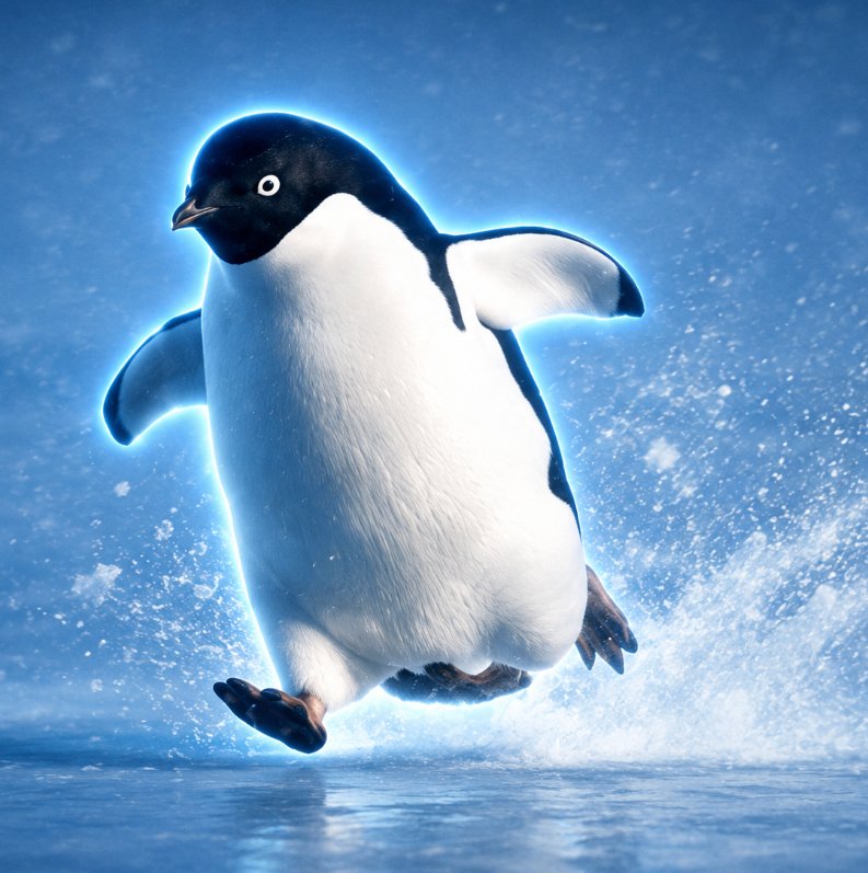 RUNNER PENGUIN tweet media