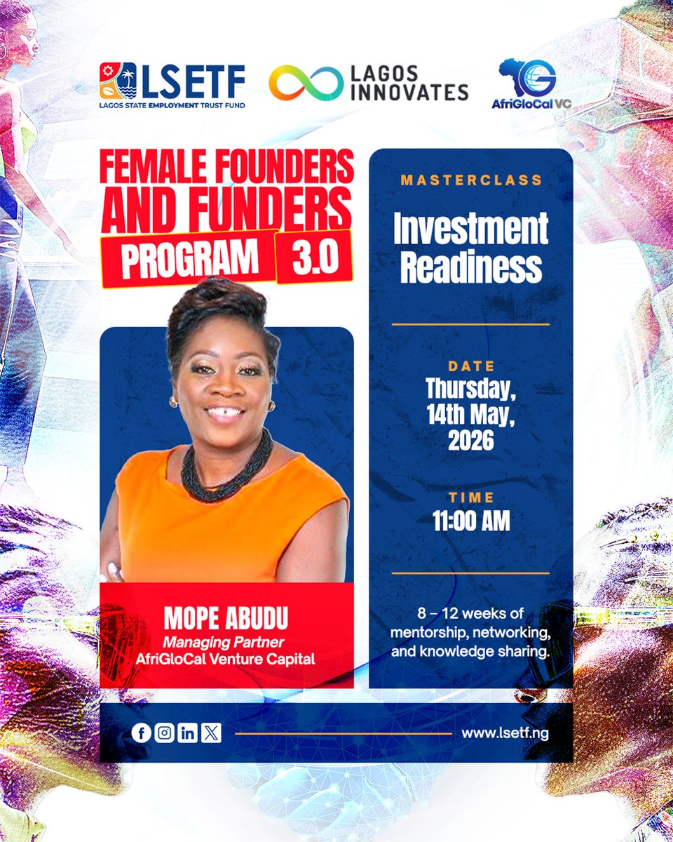 Lagos State Employment Trust Fund tweet media
