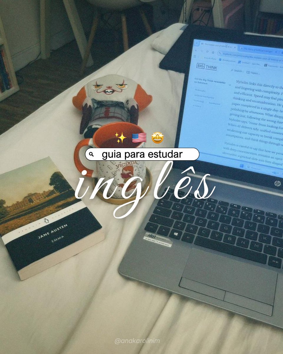 Aninha 💌 Rotina, leituras & estudos tweet media