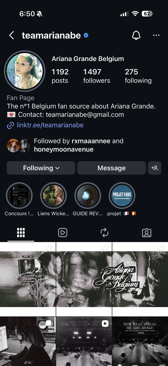 imginee's tweet photo. @TeamArianaBE merci pour le concours! :) https://t.co/rycze36jb1