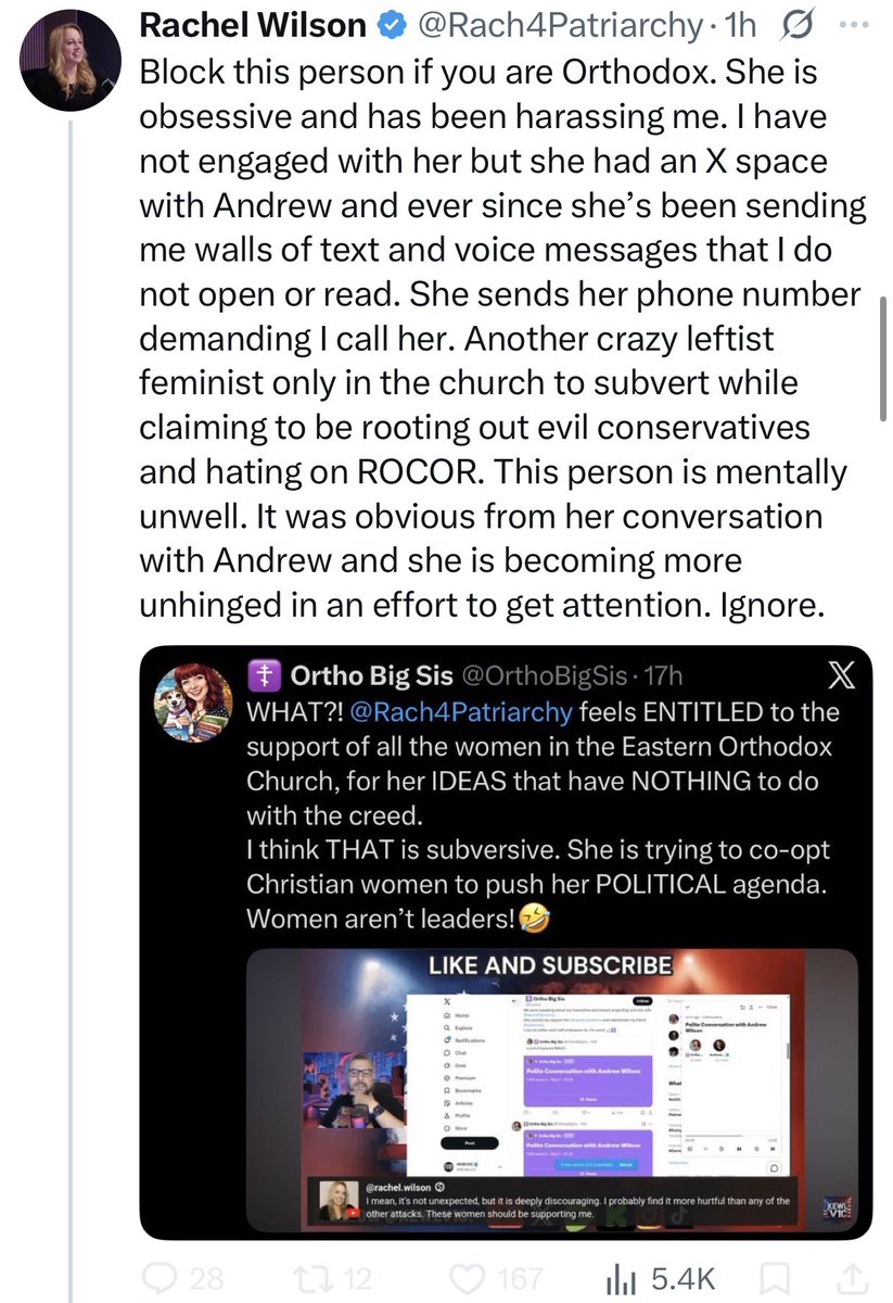 ☦️ Ortho Big Sis tweet media