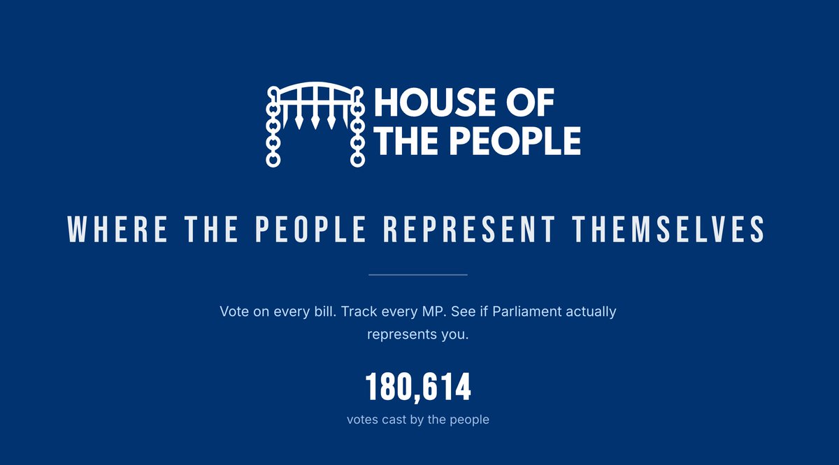 HoTPOfficial's tweet photo. Today the government set out its legislative agenda for the year ahead.

It did so on a day when the Prime Minister’s own MPs are calling for his resignation following last week’s election results.

Parliament will spend the next twelve months debating and passing these bills. The public will have no direct input on any of it.

That is what House of the People is here to change.