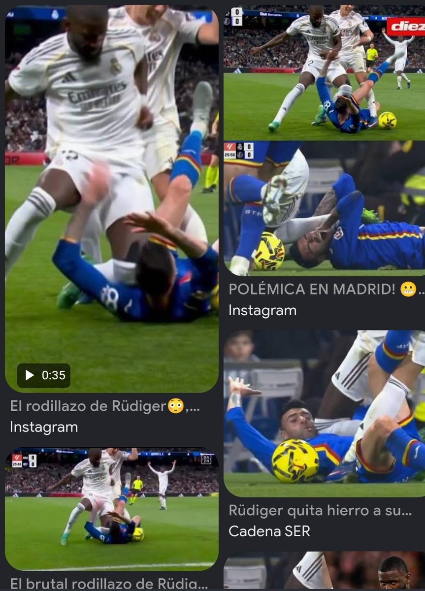 redceli6331's tweet photo. @As_TomasRoncero @realmadrid Que aproveche y pregunte porqué esta agresión crimin4l de Rudiguer no tuvo ni amarilla https://t.co/lcWIpL9r9j