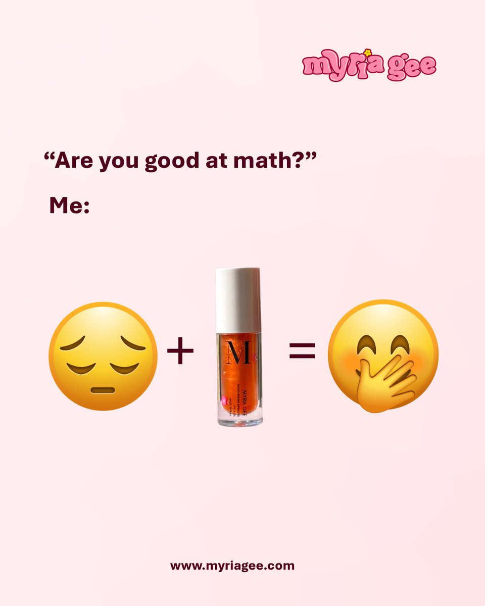 myriagee's tweet photo. It's girl maths, right?😌😝

#staypink #myriagee #abuja #lookgoodfeelbetter #cosmetics https://t.co/7h1ksYjp6v