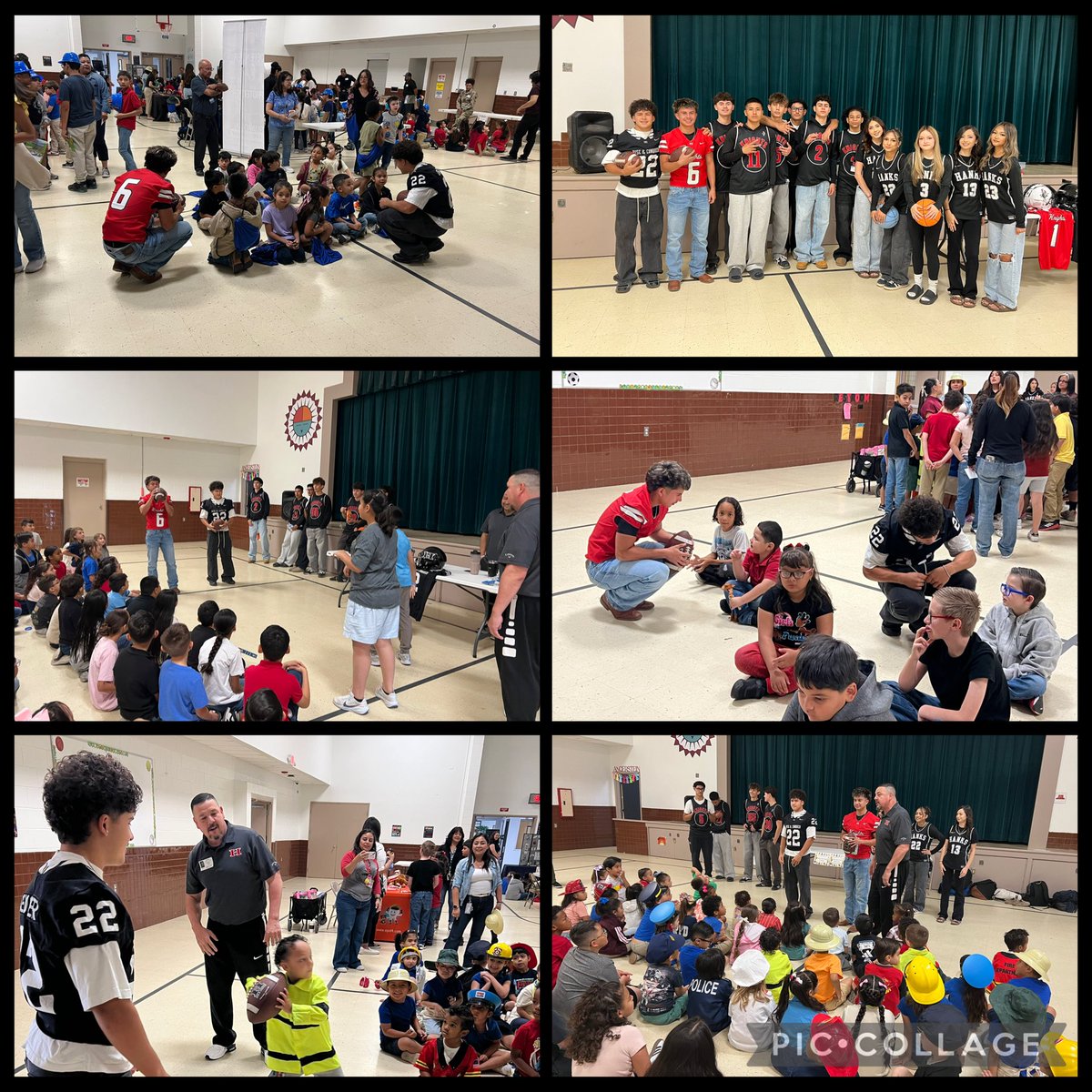 Coach_Veliz's tweet photo. Had a great time at @TierraDelSol_ES 
career day with @BoysBballHanks  @HanksLadyBB @dean_deucher and @ale_x0608. Thank you Mrs. Triplett for having us. These kids are fired up about coming to #TheKingdom in a few years! #RiseAndConquer 

@JMHanksHigh @HanksGutierrez @HanksAthletics @YISDAthletics1 @YsletaISD @CoachPerez_HHS @mikepadilla21