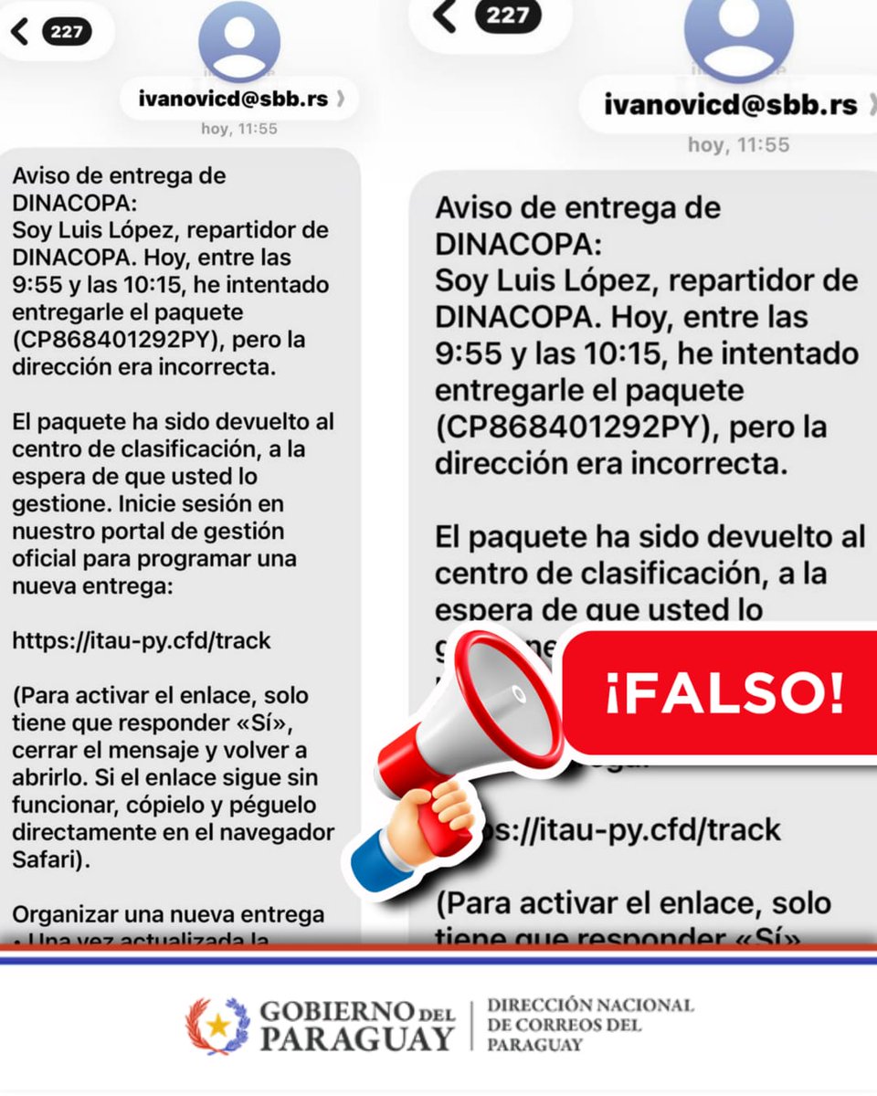 Correo Paraguayo tweet media