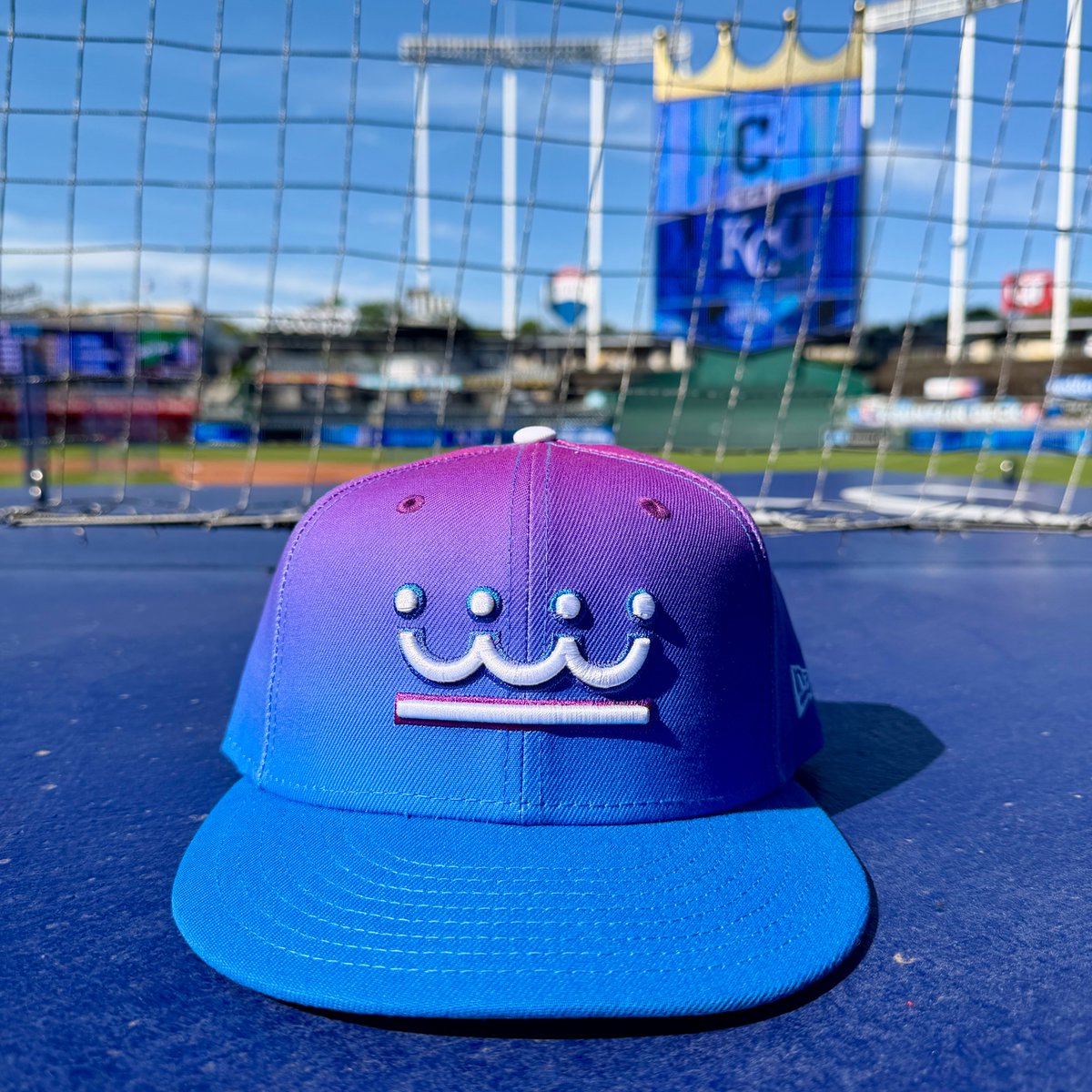 RoyalsAuthentic's tweet photo. Our auction is live and ready for bids! Visit https://t.co/00w7gzgq4v to see all these game-used City Connect Debut hats from CWS@KC 4/10/26! https://t.co/ZyADEfrKPi
