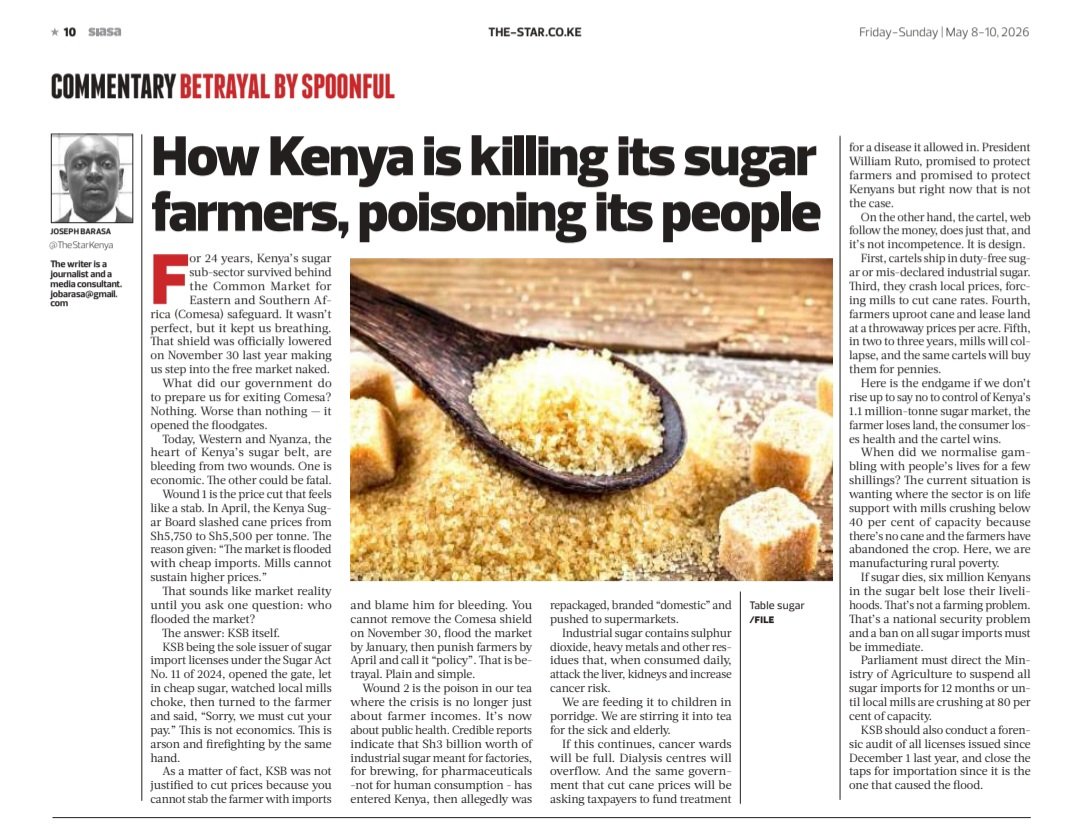 BarasaJoseph's tweet photo. If you read this article, then you realise why the Kenya Bureau of Standards must up its game.  #KEBSQualityChecks https://t.co/926kK8Ph7l