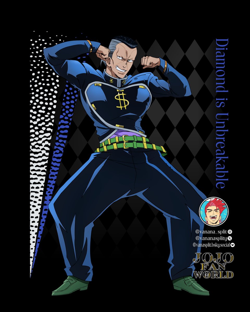 jojofanworld's tweet photo. 💎 Part 4: Diamond is Unbreakable
Just a quiet life in Morioh... until you see this artwork! Pure aesthetic energy! 🏘️💇‍♂️

Character: [Okuyasu Nijimura]
Artist: [ @vananasplity ]

New posts every Tue, Wed, Thu &amp; Sun at 6 PM CET | 12 AM EST | 9 AM PST 🕒 #jojofanworld https://t.co/adO5GV75RD